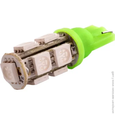    (LED) Ledua    T10-5050-9smd  12V LEDUA (168)