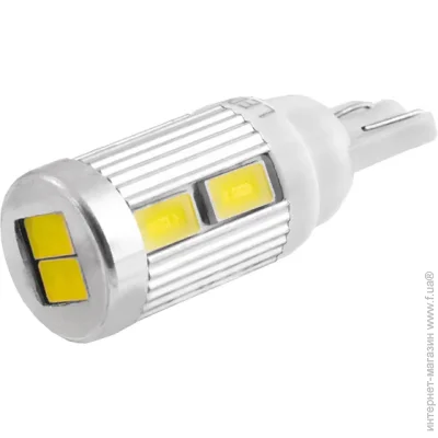   (LED) Ledua   T10-5630-10smd    12V LEDUA (2947)