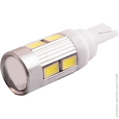    (LED) Ledua   T10-5630-10smd    12V LEDUA (539)