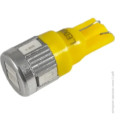    (LED) Ledua    T10-5630-6smd  12V LEDUA (1084)