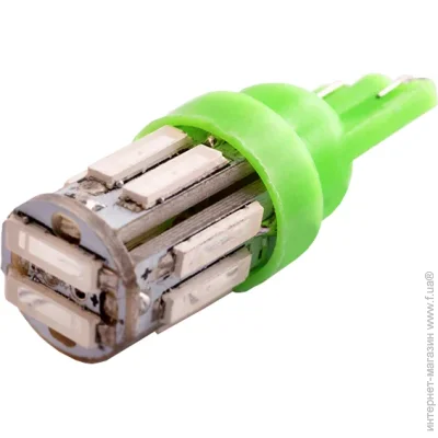    (LED) Ledua    T10-7020-10smd  12V LEDUA (1915)