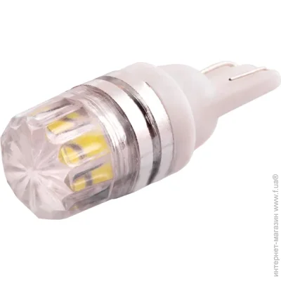   (LED) Ledua    T10-HP-1.5w floral lens  12V LEDUA (1006)