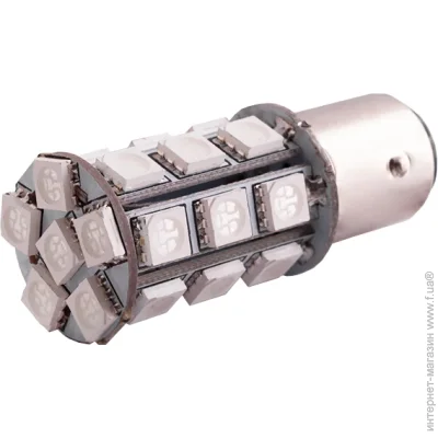    (LED) Ledua    T25-5050-24SMD 1157  12V LEDUA (202)