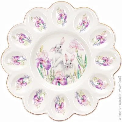 ϳ   Lefard    Bunny in Flowers 943-220