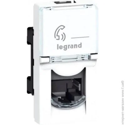  Legrand Mosaic LCS2 RJ-45,  (076552)