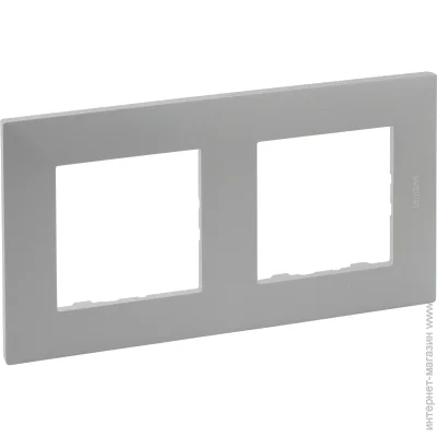 Рамка Legrand Niloe Step 863392 универсальная алюминий Рамка Legrand Niloe Step 863392 универсальная алюминий