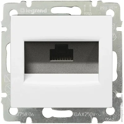Valena Classic Legrand   1xRJ45 .6 FTP (774232)