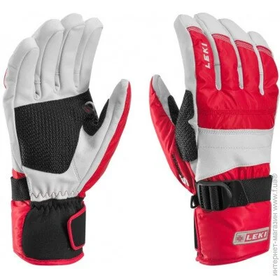 Leki  Mountain Trail S 9 Red/White (1052-634 82083 090)