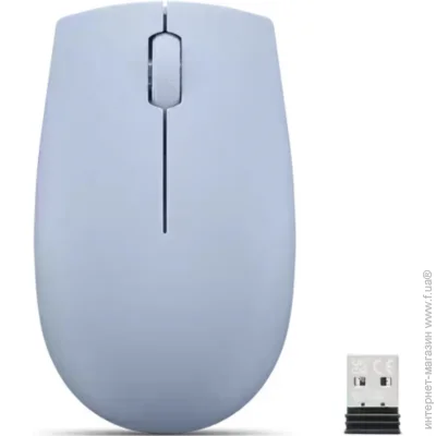  Lenovo 300 Wireless Mouse Frost Blue (GY51L15679)