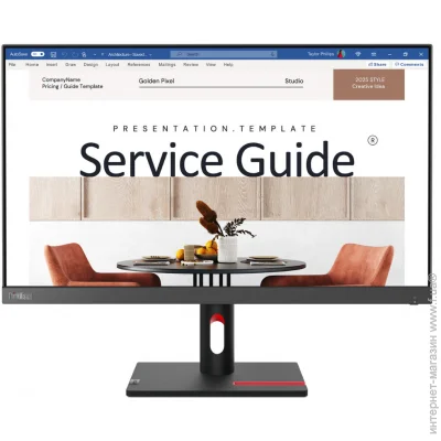  Lenovo 23.8 " 100  S24i-30 (63DEKAT3EU)