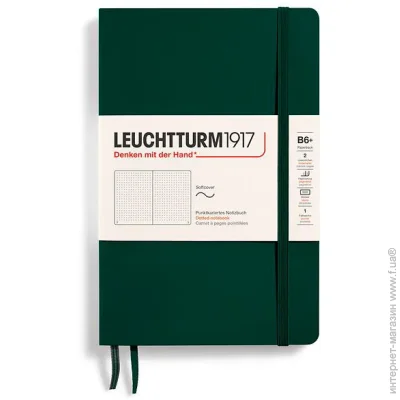 Leuchtturm1917 Paperback (B6+) '  Forest Green  (370318)