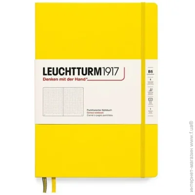 Блокнот Leuchtturm1917, Composition (B5), лимонний, крапка (366169) Блокнот Leuchtturm1917, Composition (B5), лимонний, крапка (366169)