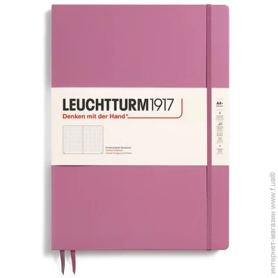 Блокнот Leuchtturm1917 Master Slim A4+ Dusty Rose крапка (372338) Блокнот Leuchtturm1917 Master Slim A4+ Dusty Rose крапка (372338)