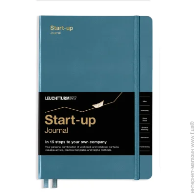  Leuchtturm1917 Start-up Journal, , Stone blue () (363844)