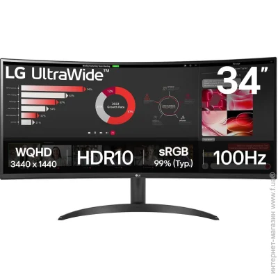  LG 34 " 100  34WR50QK-B