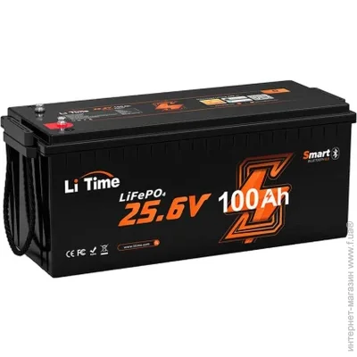    Li Time 25.6V/100Ah-BT 2560Wh LiFePO4 (532x207x215mm)