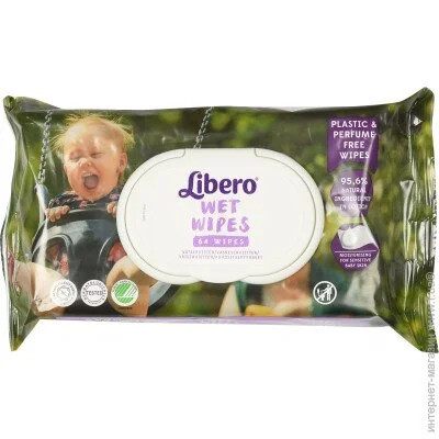   Libero    Wet Wipes 64 (7322541164724)