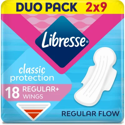 Libresse  㳺 Classic protection regular 18 .