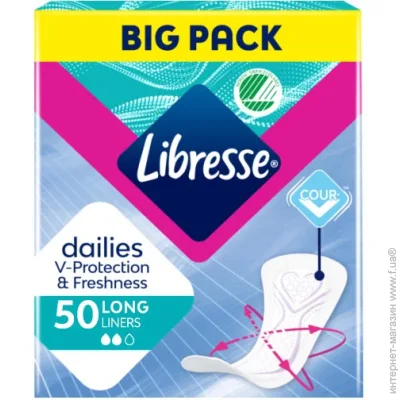   Libresse   Dailies Fresh Long 50 .