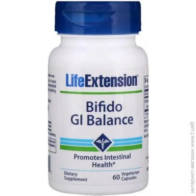   Life Extension Bifido GI Balance 60 Veg Caps (000001945)