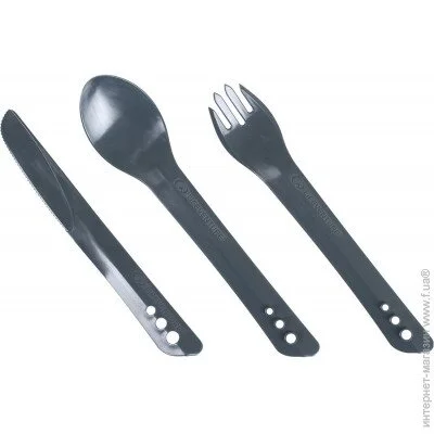    Lifeventure Ellipse Cutlery Graphite (1012-75013)