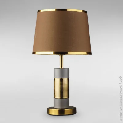 Настольная лампа Light House DL-18835/1T латунь/шоколад Настольная лампа Light House DL-18835/1T латунь/шоколад
