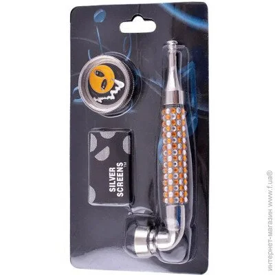 Lighter     +  HL-YD-780 Silver Gold (10910)
