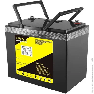    Liitokala 12V/100Ah LiFePO4 (260x170x215mm)