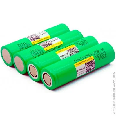 Liitokala Lii-25R 18650 2500mah