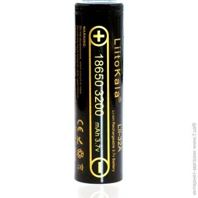  Liitokala Lii-32A, 3200, 3.7, black