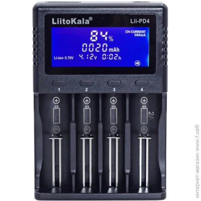 Liitokala   Lii-PD4+car EU charger (1047-Lii-PD4+car)