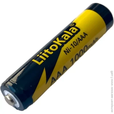 Liitokala  Ni-10/AAA 1.2V AAA 1000mAh battery