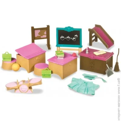 Классная комната и Игровая площадка Lil Woodzeez (6124Z) Классная комната и Игровая площадка Lil Woodzeez (6124Z)