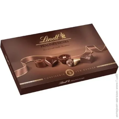Lindt  Pralines Noirs 125 