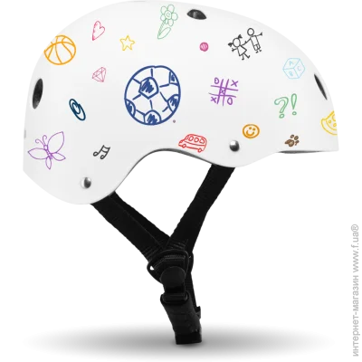  Lionelo Helmet White