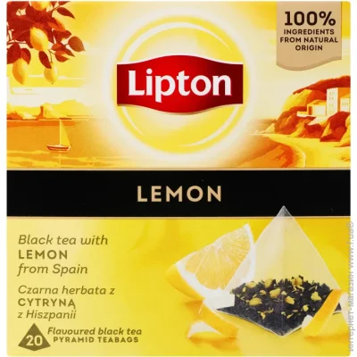 Lipton   lemon  20/34 