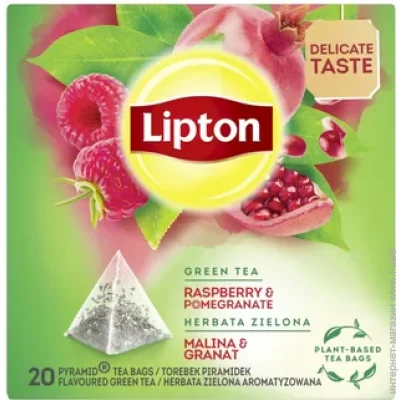 Lipton   raspberry&pomegran  20/28 