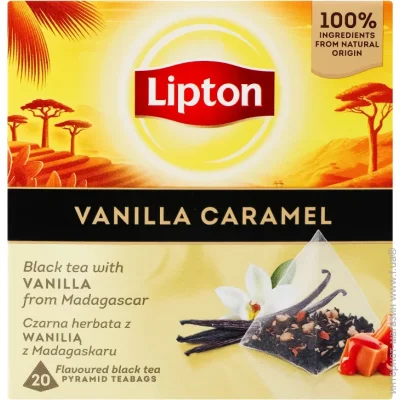 Lipton   vanilla caramel  20/34 