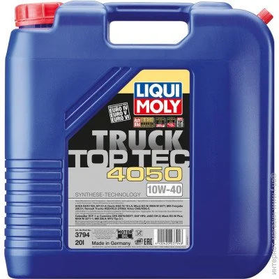   Liqui Moly Top Tec Truck 4050 10W-40, 20 (3794)