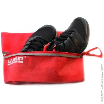 Спортивна сумка Liveup Shoe bag S/M, червоний (LSU2019-r-S) Спортивна сумка Liveup Shoe bag S/M, червоний (LSU2019-r-S)