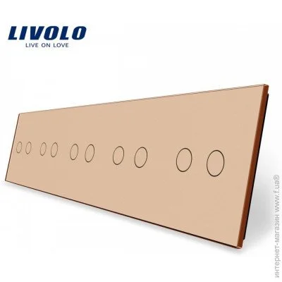  Livolo     10  (2-2-2-2-2)   (C7-C2 / C2 / C2 / C2 / C2-13)
