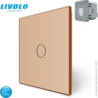  Livolo  -  1  +    (VL-XR007-A/FC1Z2-2G)