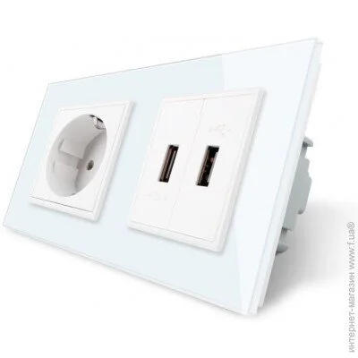    () Livolo     2 USB    (VL-C7C1EU2USB-11)