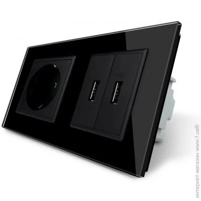   () Livolo     2 USB    (VL-C7C1EU2USB-12)