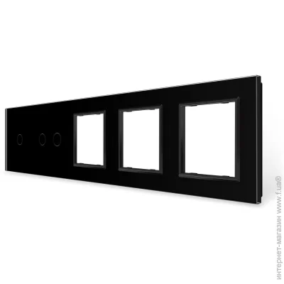 Livolo  5- 3  3  (1-2-0-0-0)   (VL-P701/02/E/E/E-10B)