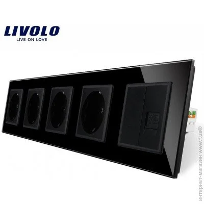 Livolo       RJ-45    (VL-C7C4EUK01C-12)