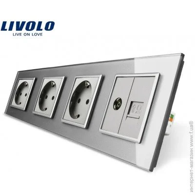 Livolo        RJ-45    (VL-C7C3EU1C1V-15)