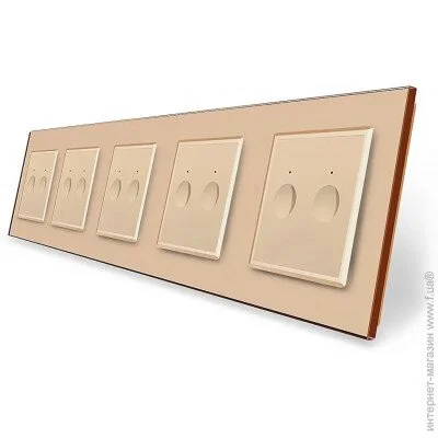 Livolo   Sense 10  (2-2-2-2-2)   (VL-C7FC2/FC2/FC2/FC2/FC2-10AP)