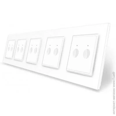 Livolo   Sense 10  (2-2-2-2-2)   (VL-C7FC2/FC2/FC2/FC2/FC2-10WP)