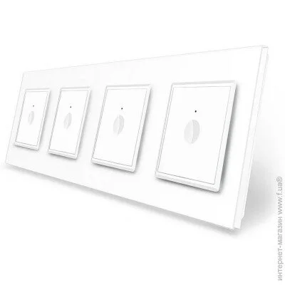 Livolo    Sense 4  (1-1-1-1)   (VL-C7FC1S/FC1S/FC1S/FC1S-8WP)